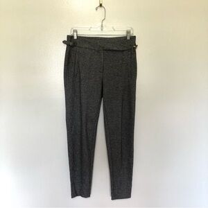 J. McLaughlin Pants Grey Belt Wool Blend 4